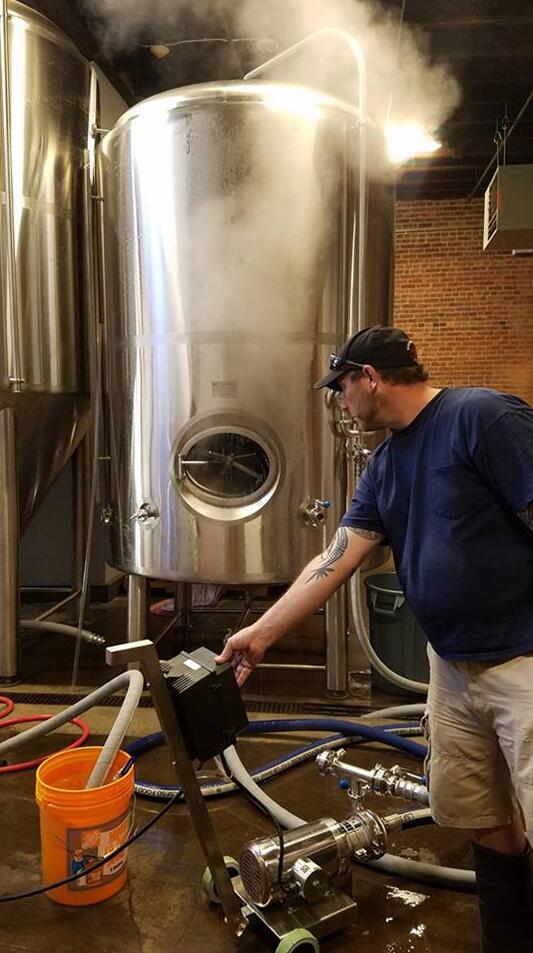 Pressure Drop Brewing in USA2000L brewery equipment in NewYork